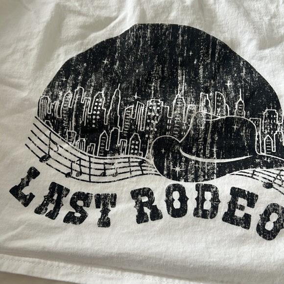 12th Tribe Last Rodeo Crop top - Picture 6 of 9